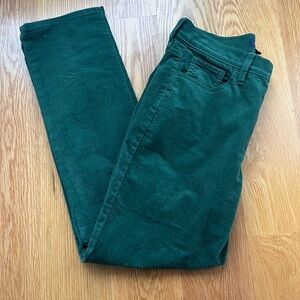 J Crew Straight Leg Corduroy Pants Sz 28